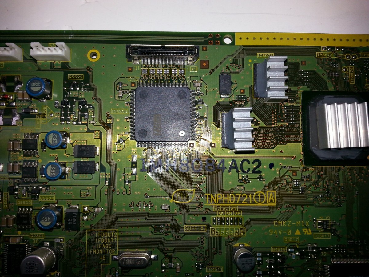 Panasonic TH-50PZ85U Main Board TNPH0721 / 1MH8084AC2 | eBay