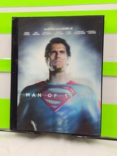 DCEU 1 SUPERMAN MAN OF STEEL TARGET EXCLUSIVE LENTICULAR DIGIBOOK 2013 BLU RAY
