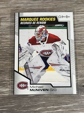 Michael McNiven 2020-21 OPC O-PEE-CHEE RC #630 Montreal Canadiens 5R#1.G