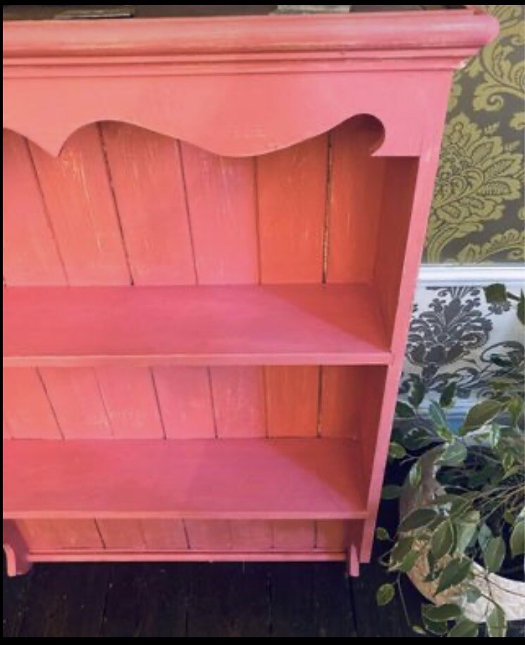 Vintage, Beautiful Kitchen/Dining Shelving Unit Timber Shelf eBay