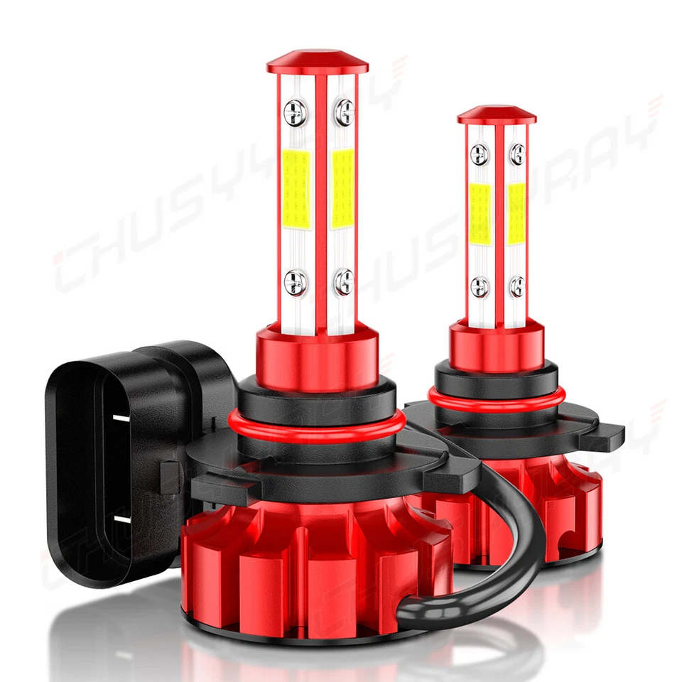 For Chrysler 300C 2005-2009 - 6X White Combo LED Headlight Fog Light Bulbs Kit - image 2 of 4