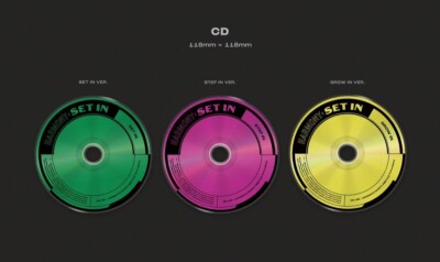 P1Harmony 5th Mini Album HARMONY : SET IN 3Ver SET CD+Book+P.Card+