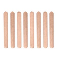 50Pcs Dowels Kallax Cabinet Drawer Round Dowels 101339, Wooden Grooved Fluted