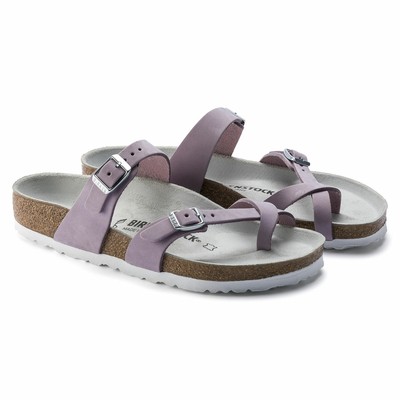 Birkenstock Mayari Lilac Nubuck Womens Sandal Wide Normal Size 36-42 | eBay
