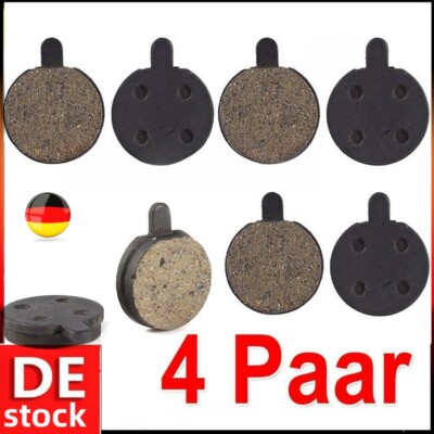 4 Paar Fahrrad Harz Scheibenbremsbeläge Disc Bremsbelag Bremsbeläge für ZOOM NEU