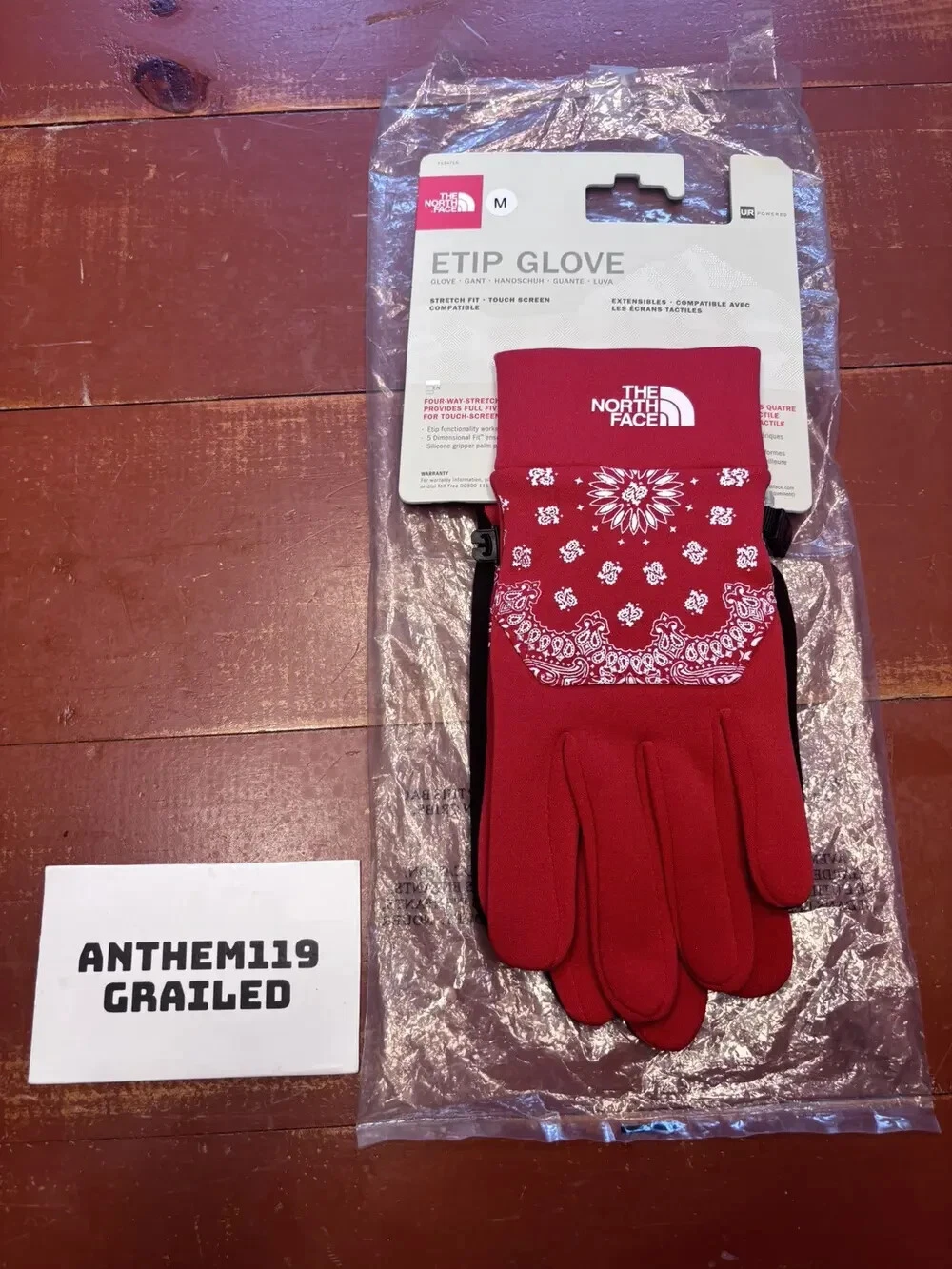 Gant à pointe bandana Supreme x The North Face FW14