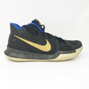 kyrie 3 black and gold