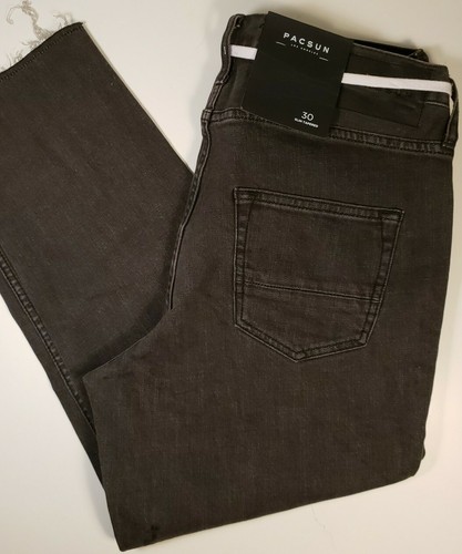 Pacsun 30" x 24" Black NWT Petite Tappered No Hem, Shoestring Belt - Picture 3 of 5