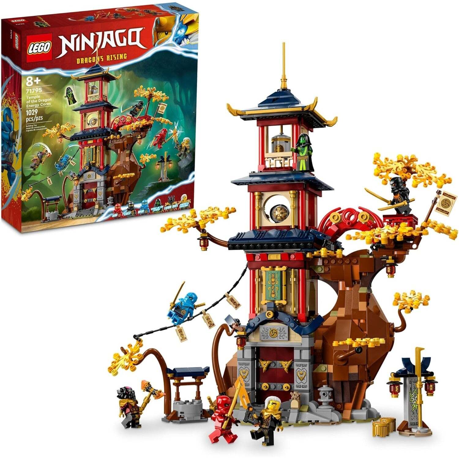 Конструктор LEGO Ninjago: Храм энергетических ядер Дракона [#71795] НОВЫЙ