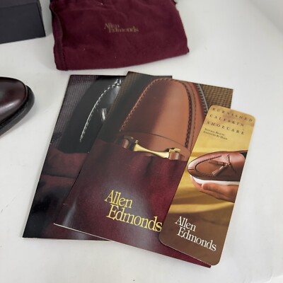 Allen Edmonds Park Avenue 10.5/D Merlot used s-l400.jpg main image 3