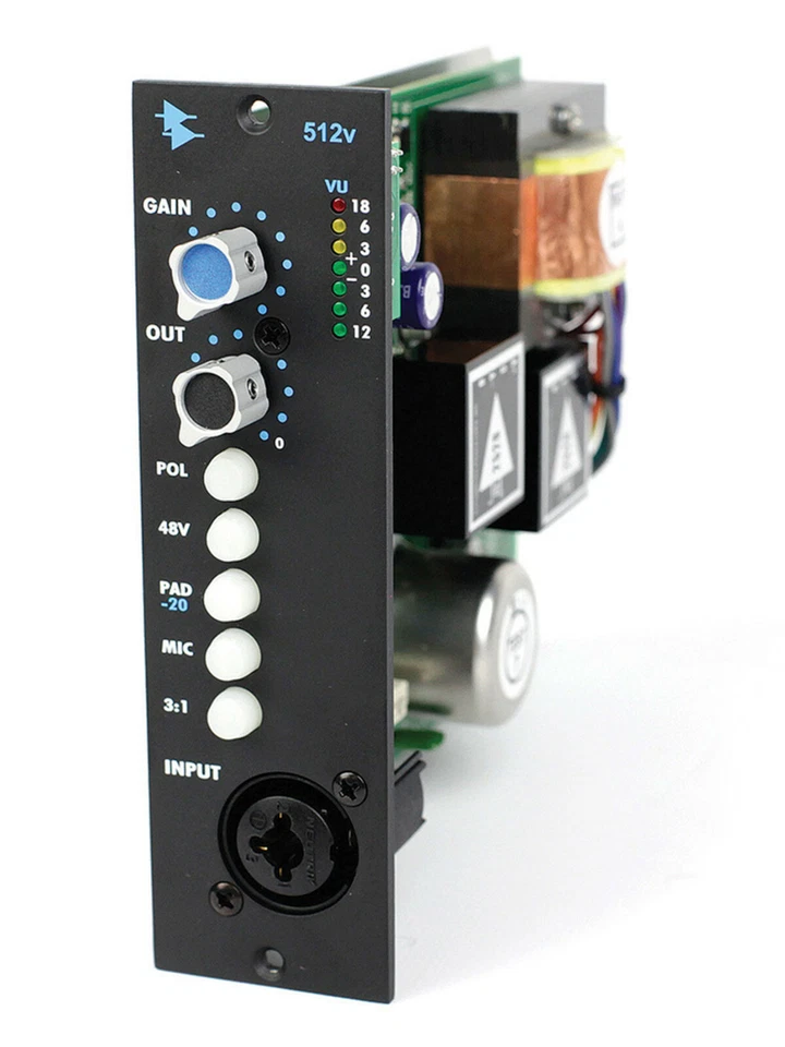 API Audio 512v | 500 Series Mic Preamp | Pro Audio LA - Image 3 of 4