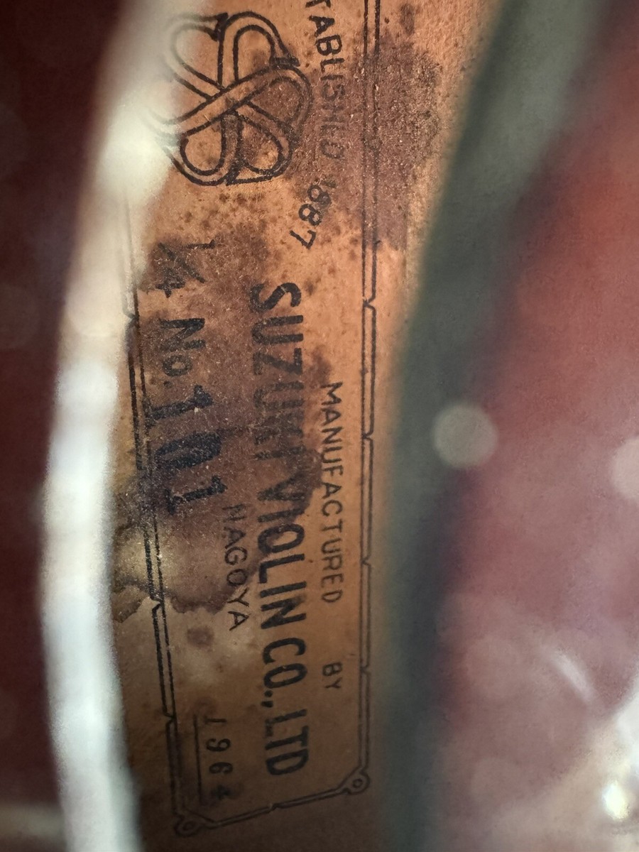 SUZUKI No.2 ヴィオラ【made in japan】 Vintage Violin Showcase | 1/2 Size Suzuki 220 | Nagoya