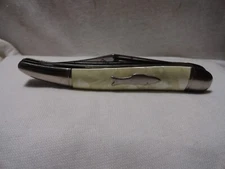 VINTAGE IMPERIAL PROVDENCE R.I. USA FISH FOLDING POCKET KNIFE/SCALER 4 1/4"