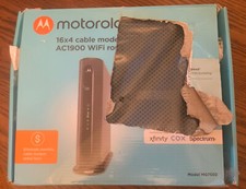 Motorola MG7550 16x4 High Speed    Cable Modem  Router Combo New Opened Box