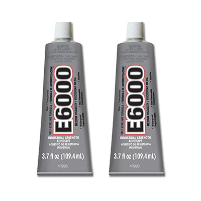 Eclectic Products 220011 2 Pack 3.7 Oz. E-6000 High Viscosity Multi-Purpose Adh