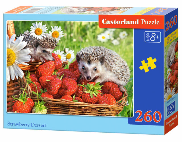 kabul etmek İstemek reçete  5904438027484 Puzzle 260 Elementowe Strawberry Dessert Castorland B-27484  Castor for sale online | eBay