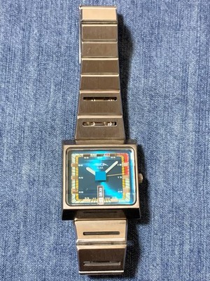 アルバ　セイコー　ALBA AKA V733 Vintage Seiko ALBA AKA V733-5A40 Kwarcowa niebieska tarcza
