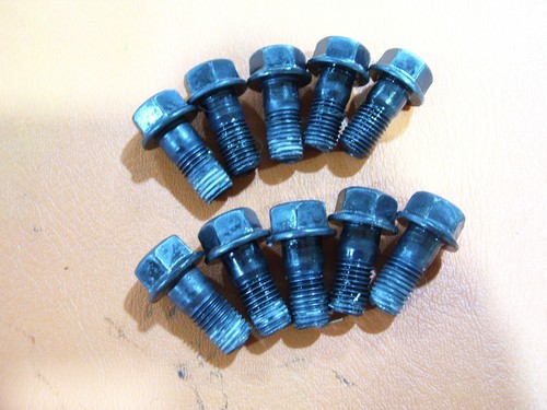 04 Mazda RX8 RX-8 6Speed REAR DIFFERENTIAL RING GEAR BOLTS Bolt OEM - Picture 2 of 2