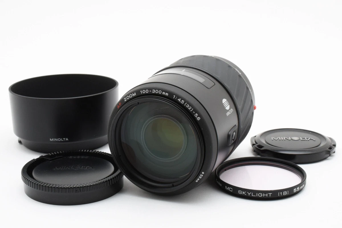 Minolta Zoom 100-300mm Focal Camera Lenses for sale | eBay