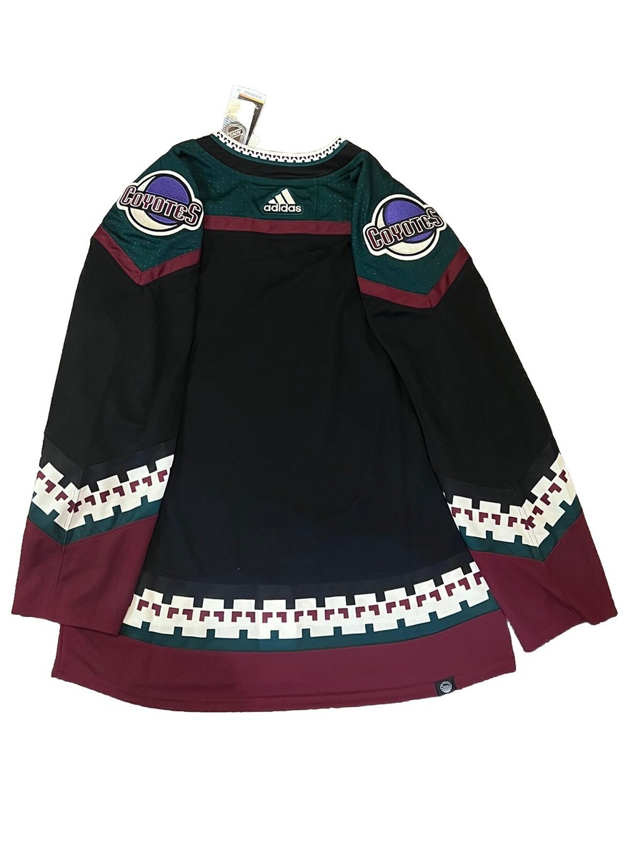 BNWT Adidas Arizona Coyotes Jersey Black Kachina Blank Primegreen 50 NHL  Hockey