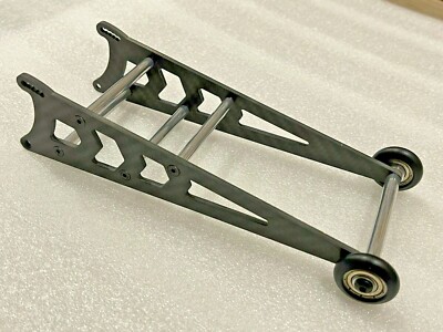 Carbon fiber Adjustable Wheelie Bar Fit Traxxas Rustler VXL 2WD Rustler 