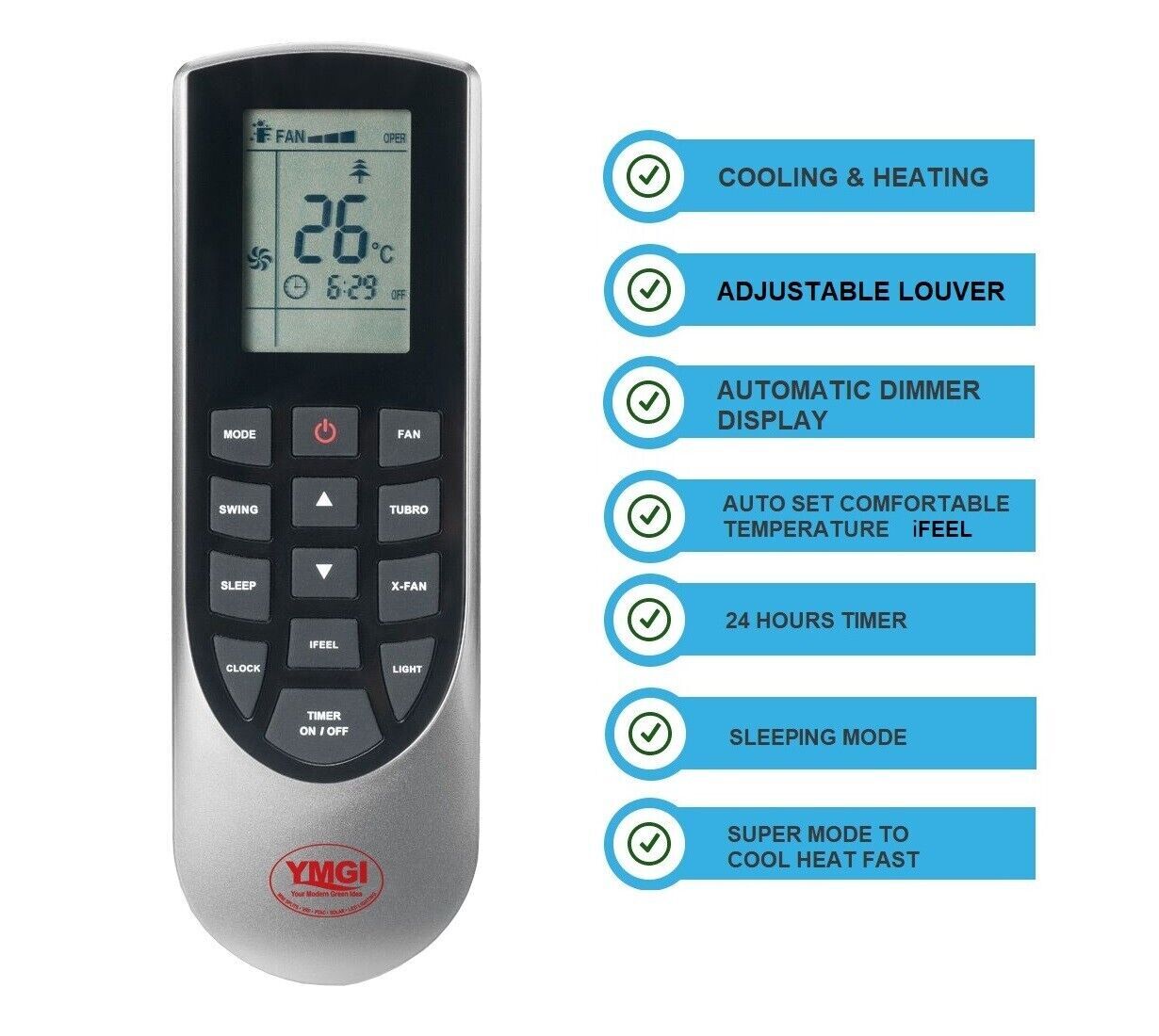 YMGI 48000 BTU DUAL ZONE 21 SEER DUCTLESS MINI SPLIT Heating and AC JK78