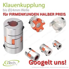 Klauenkupplung Elastomerkupplung Wellenkupplung D14L22 D20L25 D25L30 D30 D40 kV