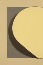 Large Abstract Painting 2x3' Earthtone 4 Geometric Demrin Fine Art Original NEW