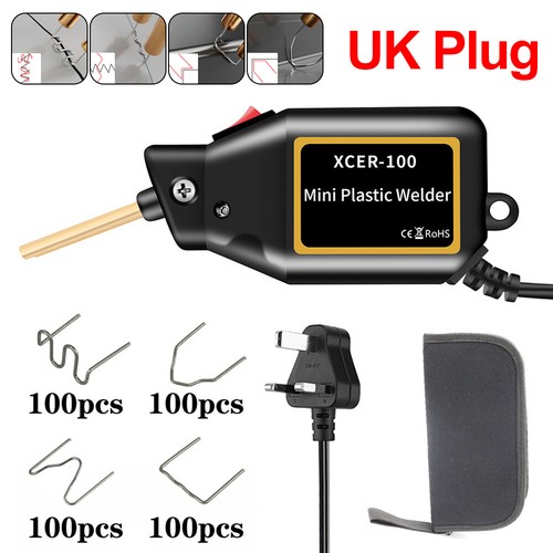 100W Powerful Plastic Welding Kit Welder Gun Bumper Soldering with 400 Staples - Picture 28 of 29