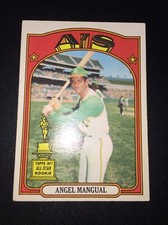 1972 TOPPS # 62 ANGEL MANGUAL  DD1578