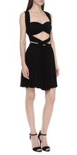 RARE Runway Dolce & Gab­bana Black Chiffon Dress New