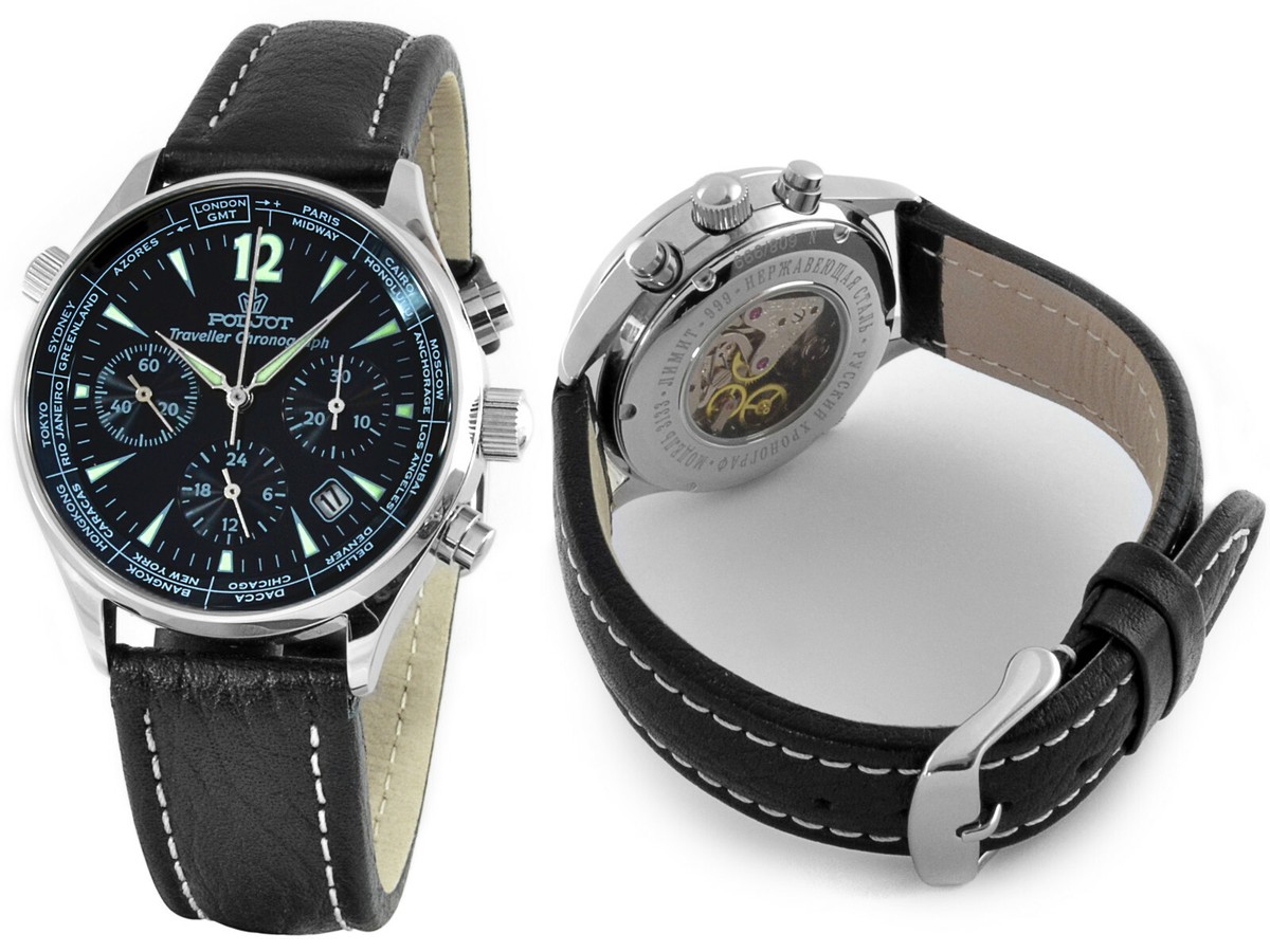 のりぞー③ POLJOT CHRONOGRAPH 31681 SAMMLER SET TRAVELLER 31681/1743631