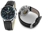 Poljot Chronograph 31681 Collectors Set Traveller 31681/1743631 Glass Base DE