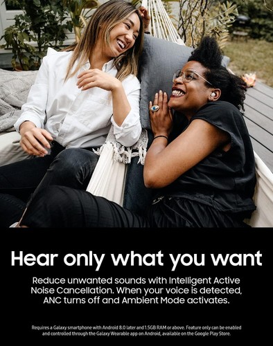 Auriculares Bluetooth inalámbricos verdaderos Samsung Galaxy Buds 2 Pro, blancos - Imagen 5 de 5
