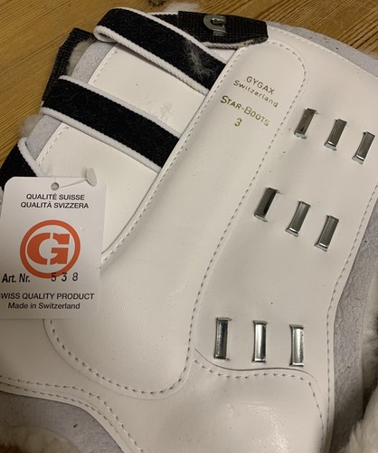 Gygax Star Tendon Luxury Leather/Sheepskin Pony & Full in Brown or White - Picture 7 of 7