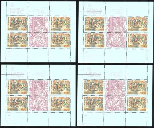 PORTUGAL 1982 EUROPA CEPT 4 HB NUEVAS MNH