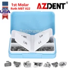 50Sets AZDENT Dental Orthodontic Buccal Tubes 1st Molar MBT ROTH 022 Monoblock