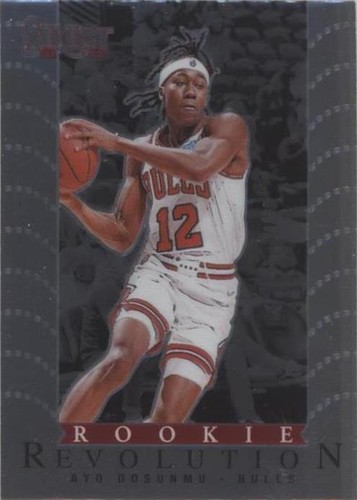 AYO DOSUNMU 2021 22 PANINI HOOPS RC ROOKIE INK AUTO CHICAGO BULLS