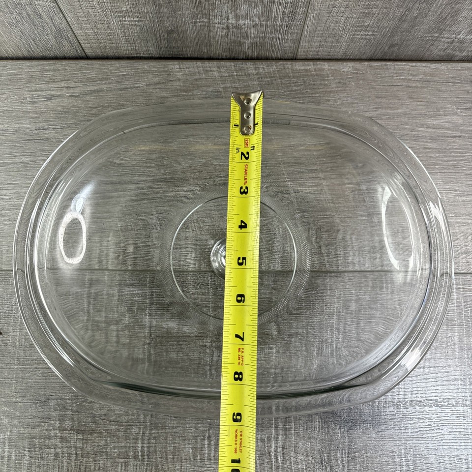 ORIGINAL Rival Crock Pot Oval Glass Lid Model 3745 3755 3756 3760 3860