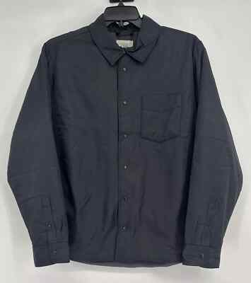 Men's OUTERKNOWN Evolution Econyl Snap Front Jacket... Black / XL