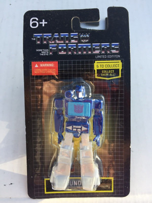 Transformers Soundwave Mini Figure 2.5'' Hasbro Limited Ed *6 To Collect - 1 Sold