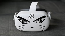Ocolus Quest 2 skin , decal, Naruto sticker , Costume your vr headset!