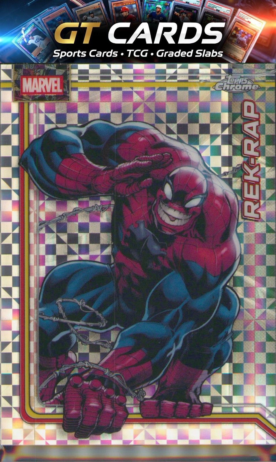 Rek-Rap X-Fractor 2026 Topps Chrome Marvel Comics #95