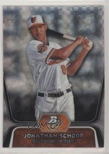 2012 Bowman Platinum Prospects X-Fractor Jonathan Schoop #BPP40 0c2