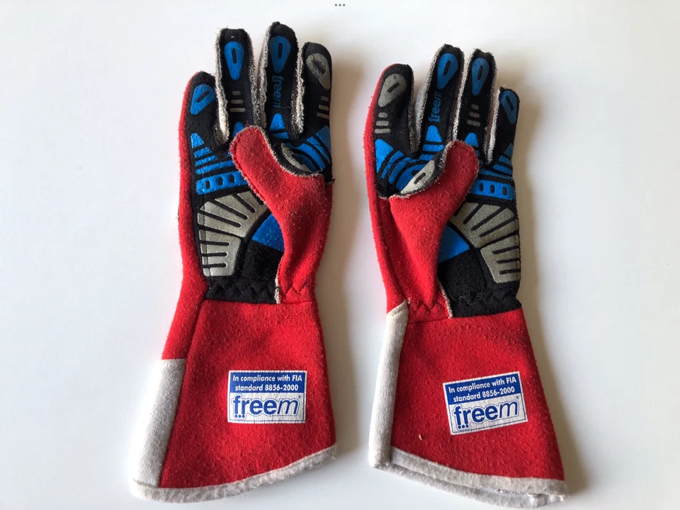 Race Gloves used : Alexandre Premat V8 Supercar 2013 - Signed - Photo 2/4