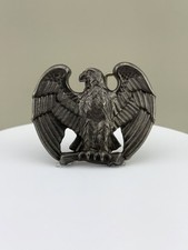 1982 Avon Eagle Belt Buckle Vintage Cast Metal 2.5 x 3 American Eagle