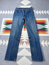 Vintage Levis 505 Orange Tab Mens 32 Denim Tagged 32X33 Fits 30X32