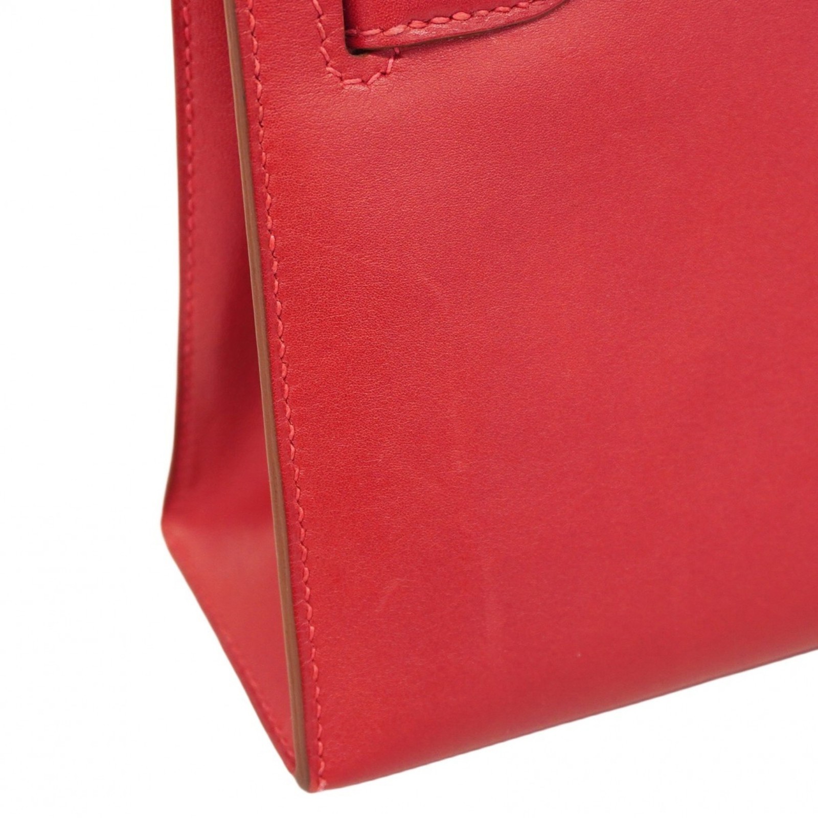 Hermes Hermès handbag, Kelly Swift Rouge vif, Pochette, N engraved... GZl1fcc0 thumbnail 10