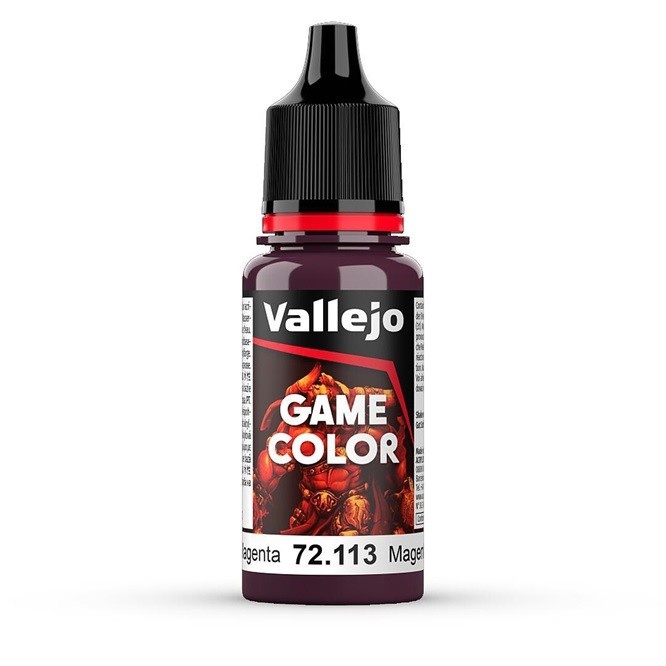 Vallejo 72.113 - Deep Magenta, 18 ml - New