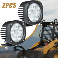LED 50W Semi Round Flood Lights For Caterpillar Construction Equipment Work Lamp